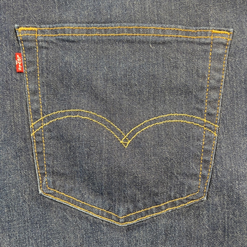 Levis 559 Jeans Mens 48x31 Blue Dark Wash Relaxed Straight Big & Tall NWT - Picture 9 of 9